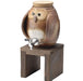 Nishiyama Shigaraki Owl Shochu Server G5-3304 - Authentic Japanese Craftsmanship-Kiichin - The #1 Place for Japanese Goods in Your Hand!