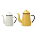 Noda Horo Enamel Coffee Pot #13 - White Premium Enamel Coffee Maker-Kiichin - The #1 Place for Japanese Goods in Your Hand!