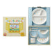 Osk Mealtime Baby Toddler Plastic Unbreakable Dinnerware Set - Durable and Safe for Little Ones-Kiichin - The #1 Place for Japanese Goods in Your Hand!