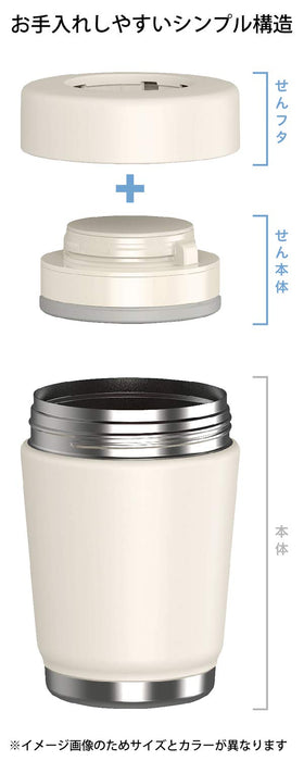 Peacock Thermos Industry Lunch Jar - Insulated 0.5L Khaki Japan Lk-50K-Kiichin - The #1 Place for Japanese Goods in Your Hand!