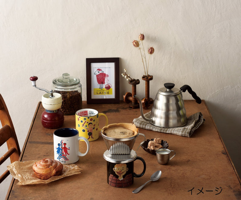 Raymond Savignac Aito Dopp 320ml Large Mug Cup Gift Dishwasher Safe Made in Japan 274003-Kiichin - The #1 Place for Japanese Goods in Your Hand!