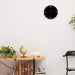 Rhythm LED Color Change Wall Clock Radio - 365 Colors, Black, Japan - 8Rz197Sr02-Kiichin - The #1 Place for Japanese Goods in Your Hand!
