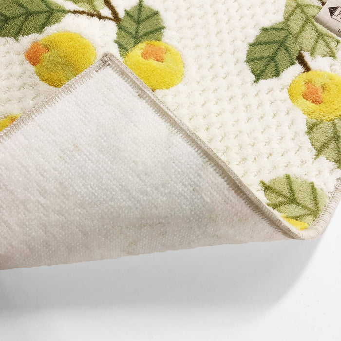 Senko Japan Yellow Toilet Mat - 60X60Cm - Made in Japan-Kiichin - The #1 Place for Japanese Goods in Your Hand!