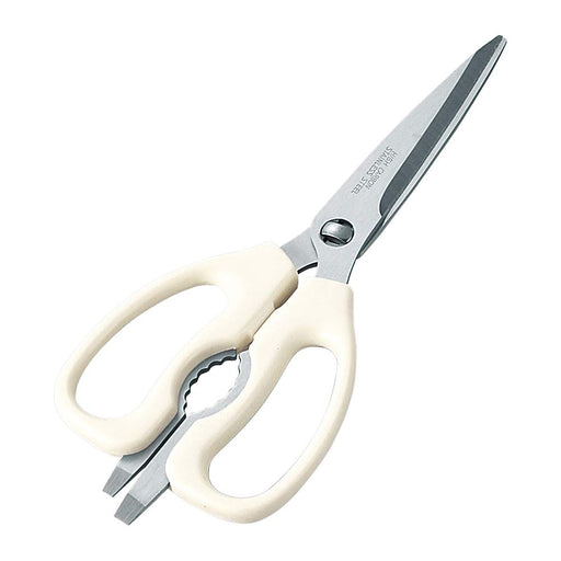Shimomura Kogyo Ajishokubo ASK-403 Kitchen Scissors Easy Wash Jagged Blade Disassembly-Kiichin - The #1 Place for Japanese Goods in Your Hand!
