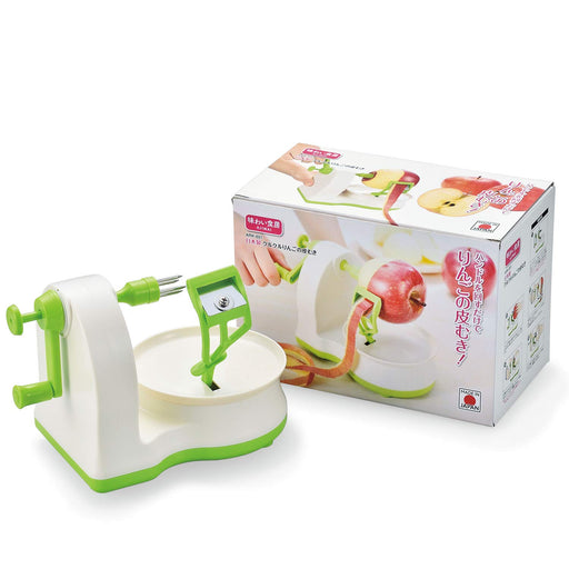Shimomura Kougyou Ajishokubo Kurukuru Apple Peeler ARK-691 Niigata Tsubame-Sanjo-Kiichin - The #1 Place for Japanese Goods in Your Hand!