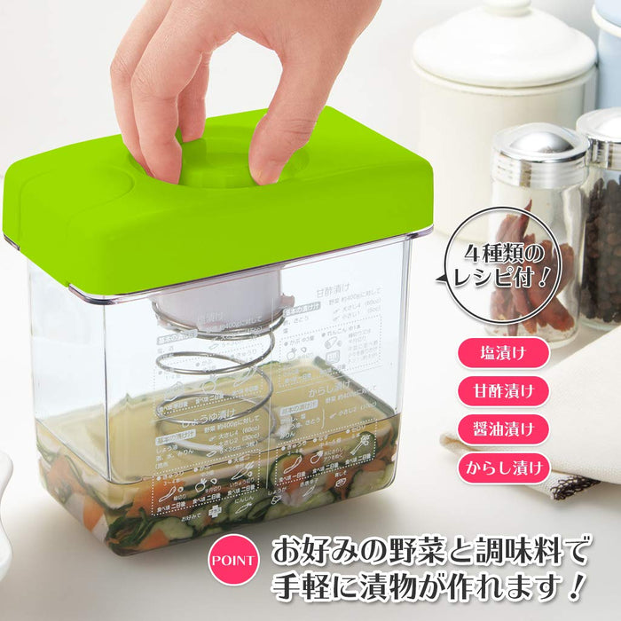 Shimomura Kougyou FV-645 Japan Veg Pickle Maker Pocket Size 330x380x475mm-Kiichin - The #1 Place for Japanese Goods in Your Hand!