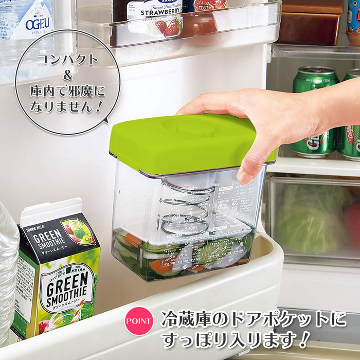 Shimomura Kougyou FV-645 Japan Veg Pickle Maker Pocket Size 330x380x475mm-Kiichin - The #1 Place for Japanese Goods in Your Hand!