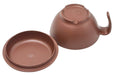 Skater Soup Bowl Wood Grain Fluffy Lid Handle Brown Japan 340Ml Nbls2Hf-Kiichin - The #1 Place for Japanese Goods in Your Hand!