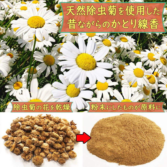 Lion Chemical Japan Natural Pyrethrum Mosquito Repellent - Regular Type (30 Rolls)-Kiichin - The #1 Place for Japanese Goods in Your Hand!