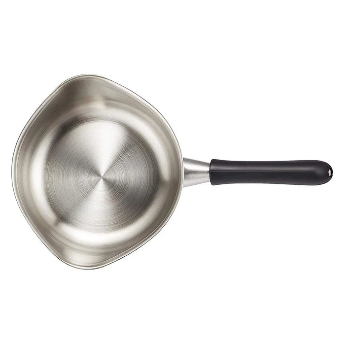 Authentic Nihon Yoshokki 22Cm Stainless Steel Induction Saucepan - Made in Japan-Kiichin - The #1 Place for Japanese Goods in Your Hand!