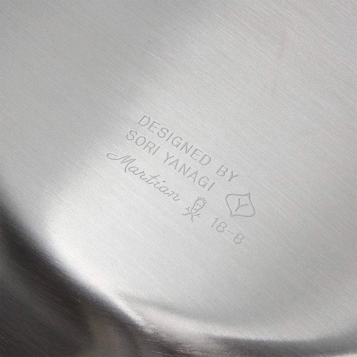 Sori Yanagi 18cm Stainless Steel Serving Platter-Kiichin - The #1 Place for Japanese Goods in Your Hand!