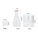 Sxrc 9-Piece Japanese Sake Set - Warming Bowl, Tokkuri, 6 Cups, Tray, Whiskey Bottle Barware-Kiichin - The #1 Place for Japanese Goods in Your Hand!