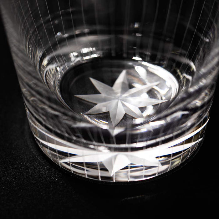 Taburō Koubou Edo Kiriko Tachistripe Glass Japan - Tb0036-40-Kiichin - The #1 Place for Japanese Goods in Your Hand!