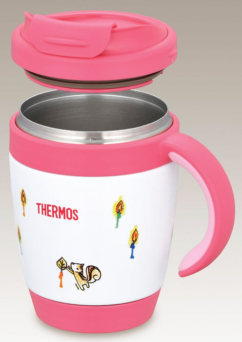Thermos 270Ml Squirrel Vacuum Insulated Mug - Japan Jcv-270 Rs-Kiichin - The #1 Place for Japanese Goods in Your Hand!