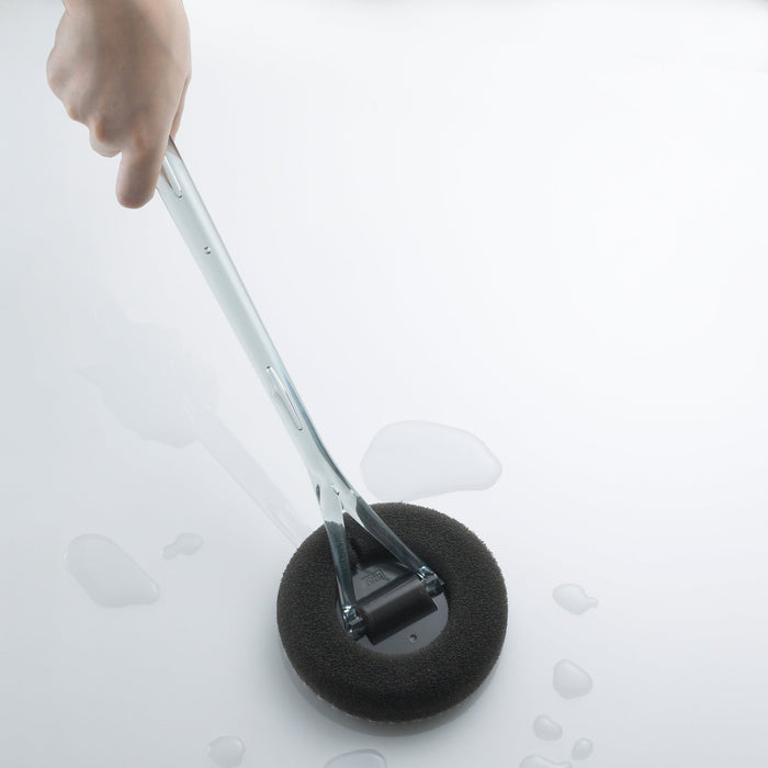 Tidy Japan Bath Sponge with Extended Handle for Bathtub Cleaning - CL-666-310-0-Kiichin - The #1 Place for Japanese Goods in Your Hand!