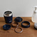 Tiger Thermos Vacuum Insulated Soup Jar 300Ml - Indigo Blue-Kiichin - The #1 Place for Japanese Goods in Your Hand!
