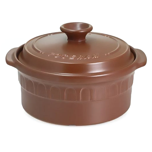 Premium 24cm Toceram Ceramic Casserole Pot - Heat-Resistant & Durable-Kiichin - The #1 Place for Japanese Goods in Your Hand!