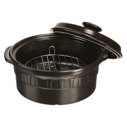 Premium 24cm Toceram Ceramic Casserole Pot - Heat-Resistant & Durable-Kiichin - The #1 Place for Japanese Goods in Your Hand!
