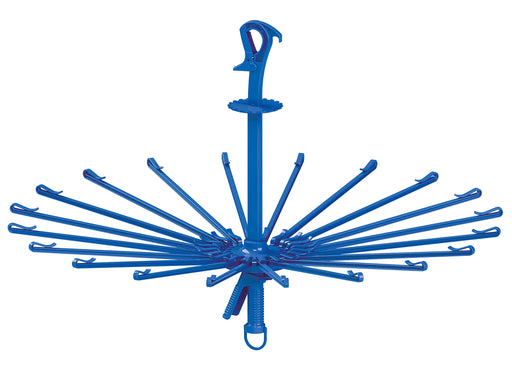 Towa Industry Blue Laundry Clothesline Hanger - 78x49.5cm BC Parasol Catch-Kiichin - The #1 Place for Japanese Goods in Your Hand!