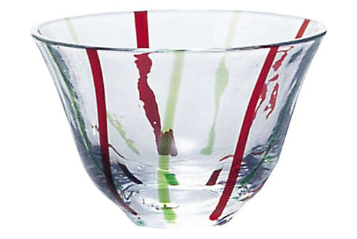 Toyo Sasaki Glass Japanese Red Sake Glass - Authentic 90ml Made in Japan-Kiichin - The #1 Place for Japanese Goods in Your Hand!