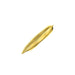 Gold Bamboo-Leaf-Shaped Cutlery Rest by Tsubame Shinko Elegant and Functional-Kiichin - The #1 Place for Japanese Goods in Your Hand!