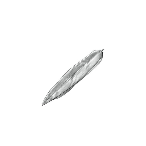 Tsubame Shinko Stainless Steel Bamboo-Leaf-Shaped Cutlery Rest - Silver-Kiichin - The #1 Place for Japanese Goods in Your Hand!