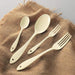 Premium Japan Wada Leaf Ivory Enameled Butter Knife - Exquisite Cutlery for Your Table-Kiichin - The #1 Place for Japanese Goods in Your Hand!