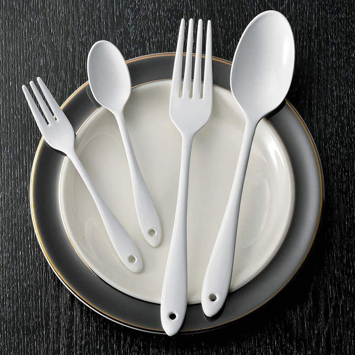 Premium White Enameled Butter Knife by Together Japan Wada Napoli-Kiichin - The #1 Place for Japanese Goods in Your Hand!