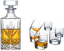 Dtkmkj Crystal Glass Whiskey Decanter Set with Glass Closure - Color E-Kiichin - The #1 Place for Japanese Goods in Your Hand!