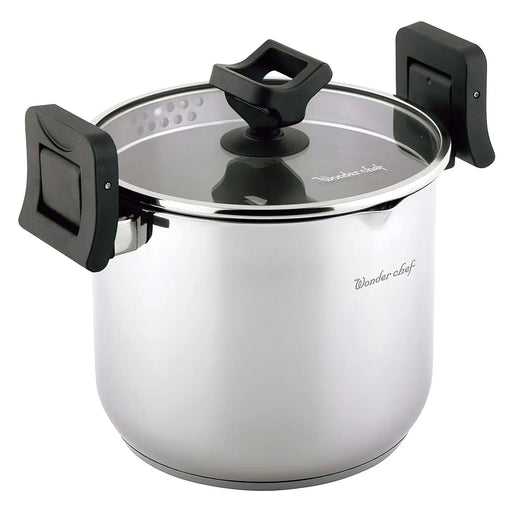 Premium Stainless Steel Pasta Pot by Wonder Chef - Perfect for Delicious Pasta Dishes-Kiichin - The #1 Place for Japanese Goods in Your Hand!