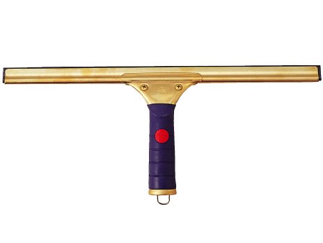 Yamazaki Sangyo 35Cm Window Drainer Glass Squeegee with Brass Grip-Kiichin - The #1 Place for Japanese Goods in Your Hand!