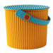 Sceltevie Japan Yawata Kasei Mini Bucket with Lid, 4L, Orange-Kiichin - The #1 Place for Japanese Goods in Your Hand!