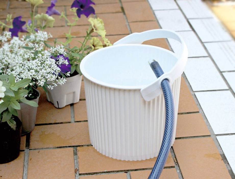 Sceltevie Japan Yawata Kasei Mini Bucket with Lid, 4L, Orange-Kiichin - The #1 Place for Japanese Goods in Your Hand!
