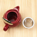 Zero Japan Burgundy Universal Teapot - 450ml Capacity-Kiichin - The #1 Place for Japanese Goods in Your Hand!