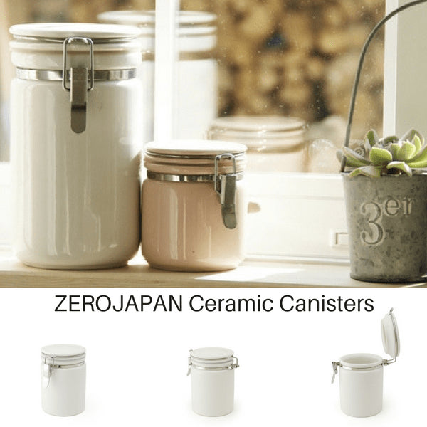 Zero Japan Mino Ware Tea Canister 100 Pink - Premium Ceramic Storage Solution-Kiichin - The #1 Place for Japanese Goods in Your Hand!